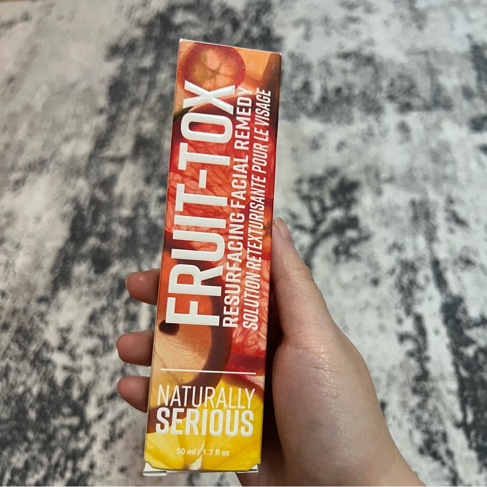 Naturally Serious Fruit-Tox Resurfacing Facial Remedy 1.7 fl oz July sale